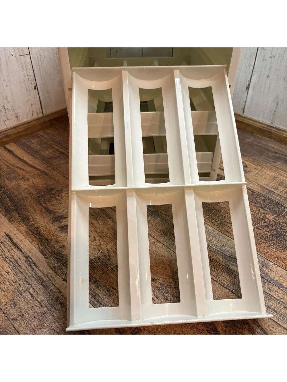 YouCopia Spice Stack Rack Organizer 18 Full Size Bottle Jar Capacity 3 Drawers